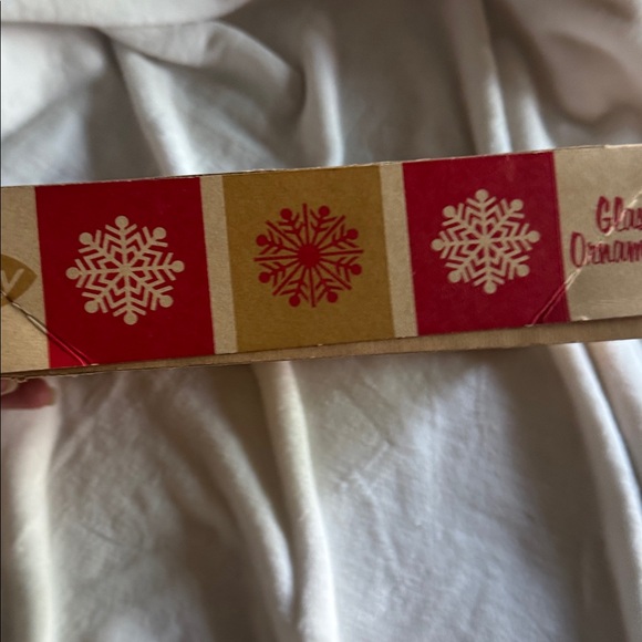 Vintage American Made Coby Blue Glass Christmas Ornaments - Picture 3 of 11